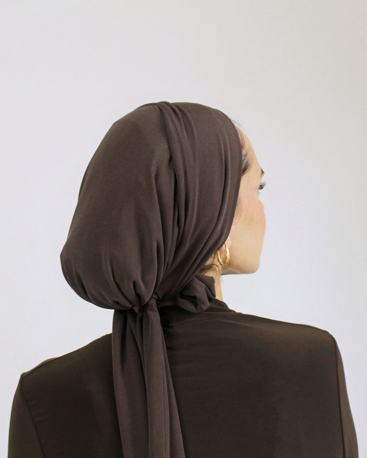 Knot Turban – Essential Espresso