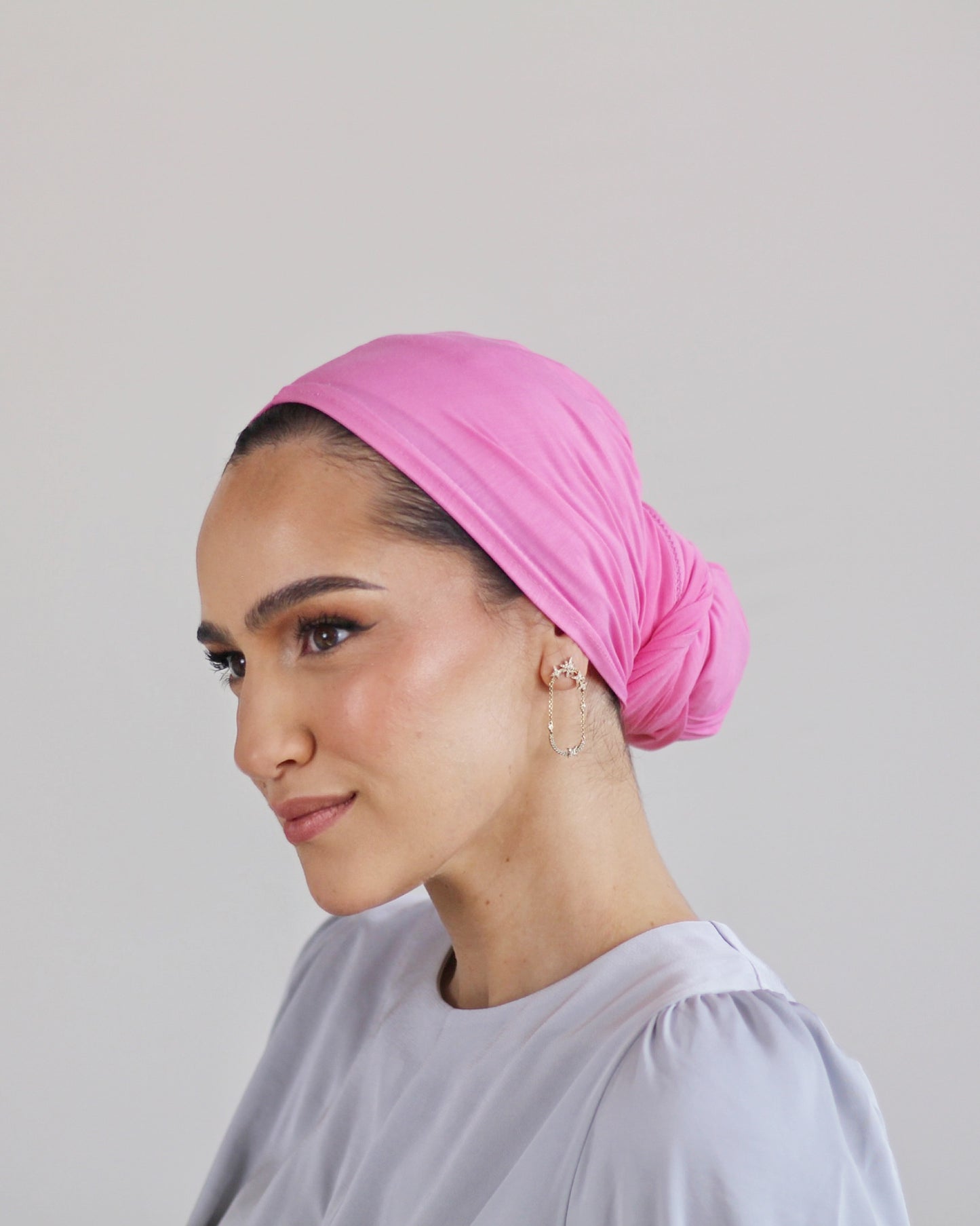 Easy Wrap Turban – Bamboo Cosmos