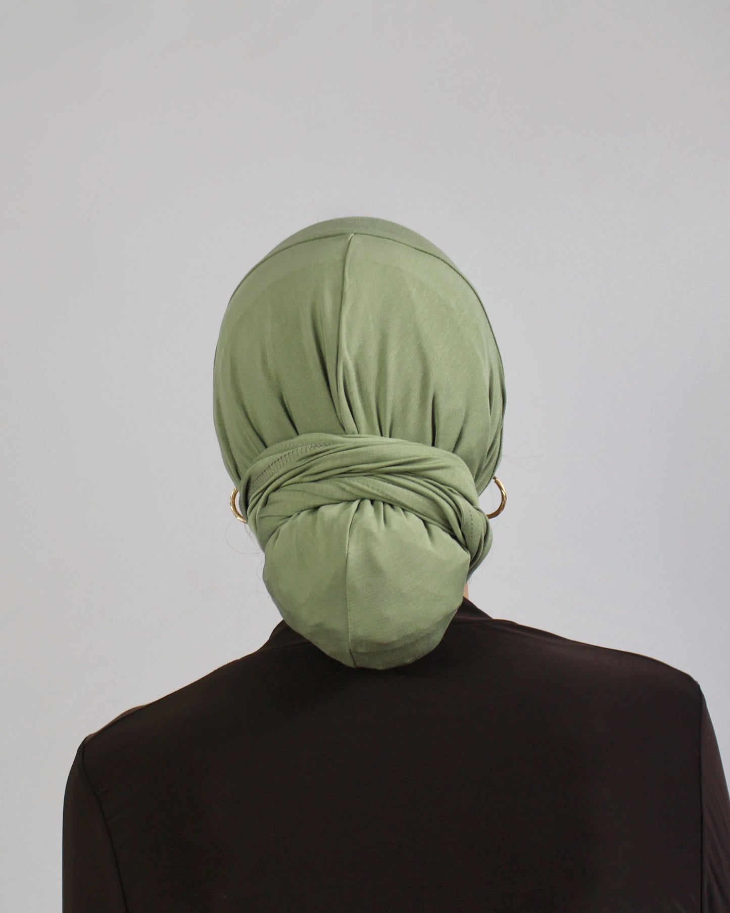 Easy Wrap Turban – Bamboo Sage