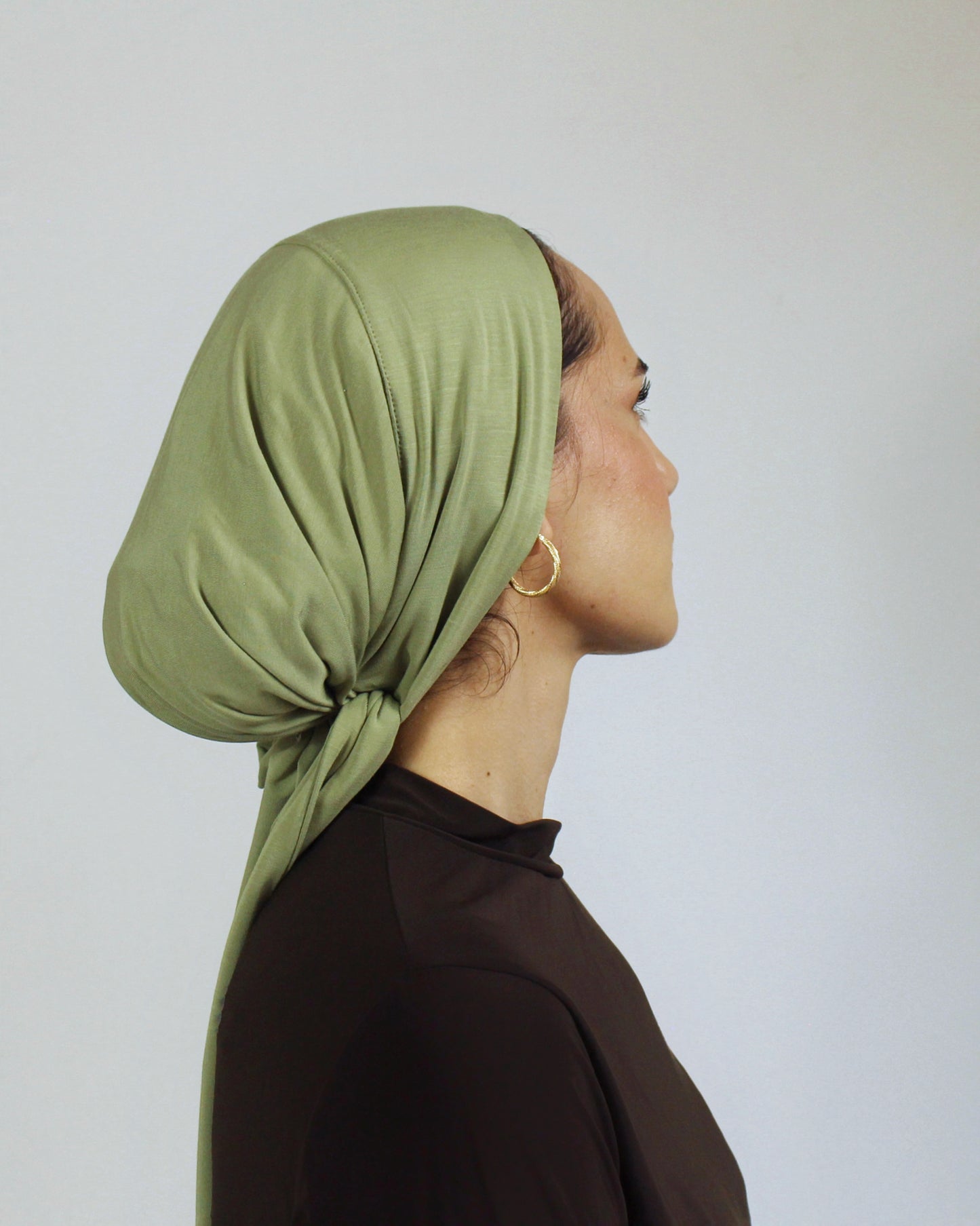 Knot Turban – Bamboo Sage