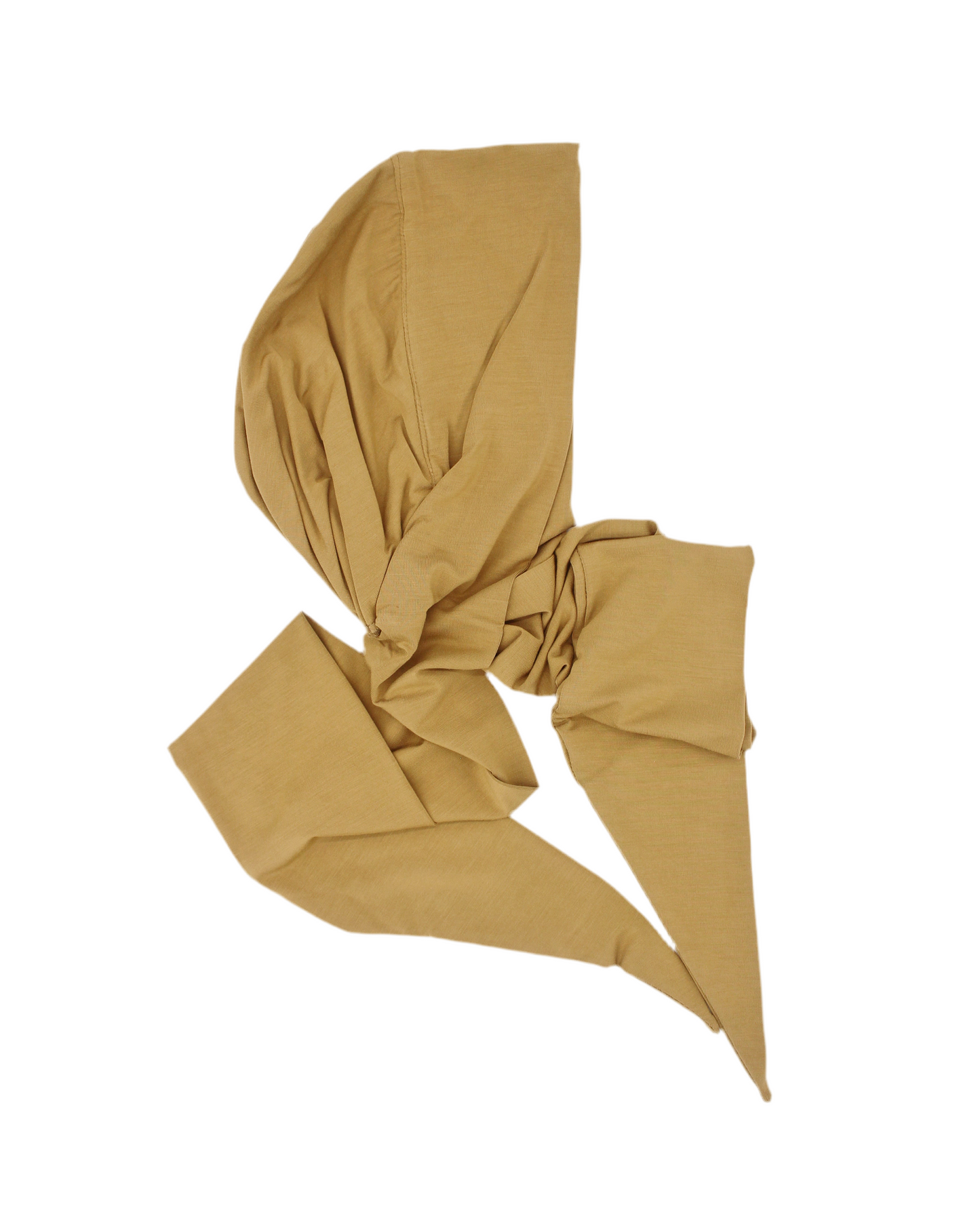 Knot Turban – Bamboo Tan