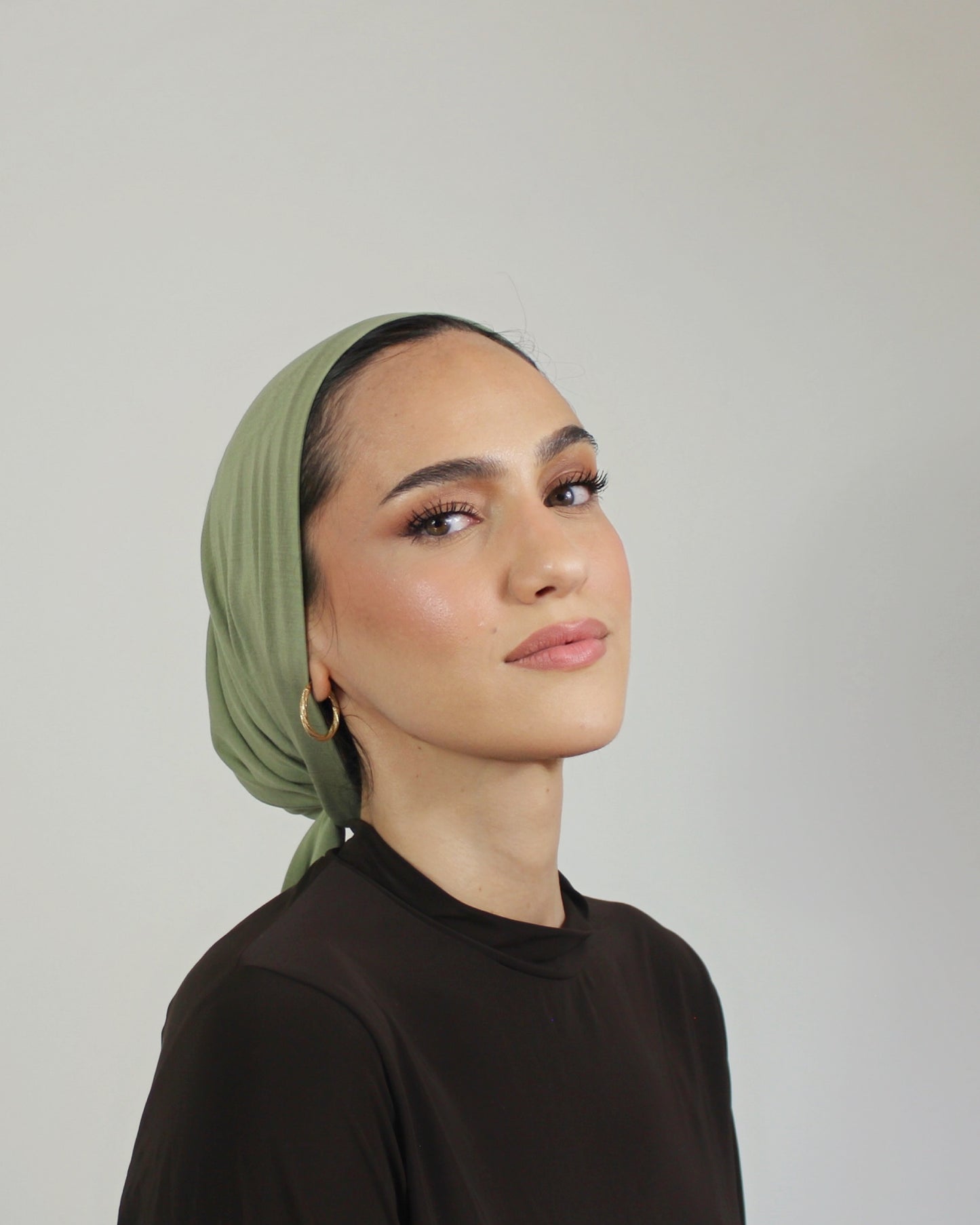 Knot Turban – Bamboo Sage