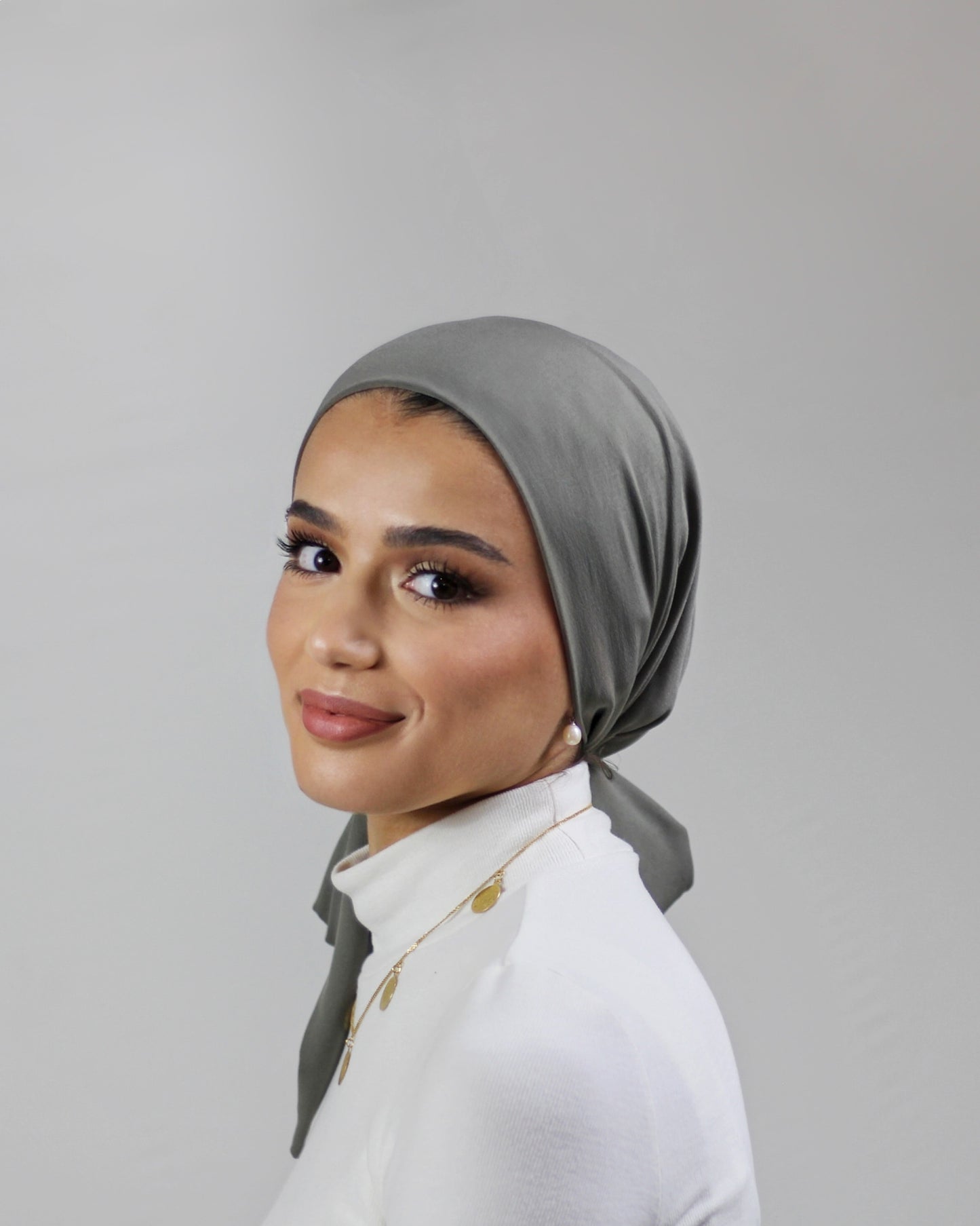 Knot Turban – Essential Dark Sage