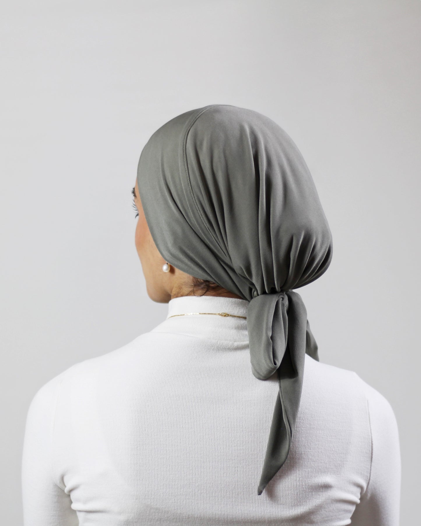 Knot Turban – Essential Dark Sage