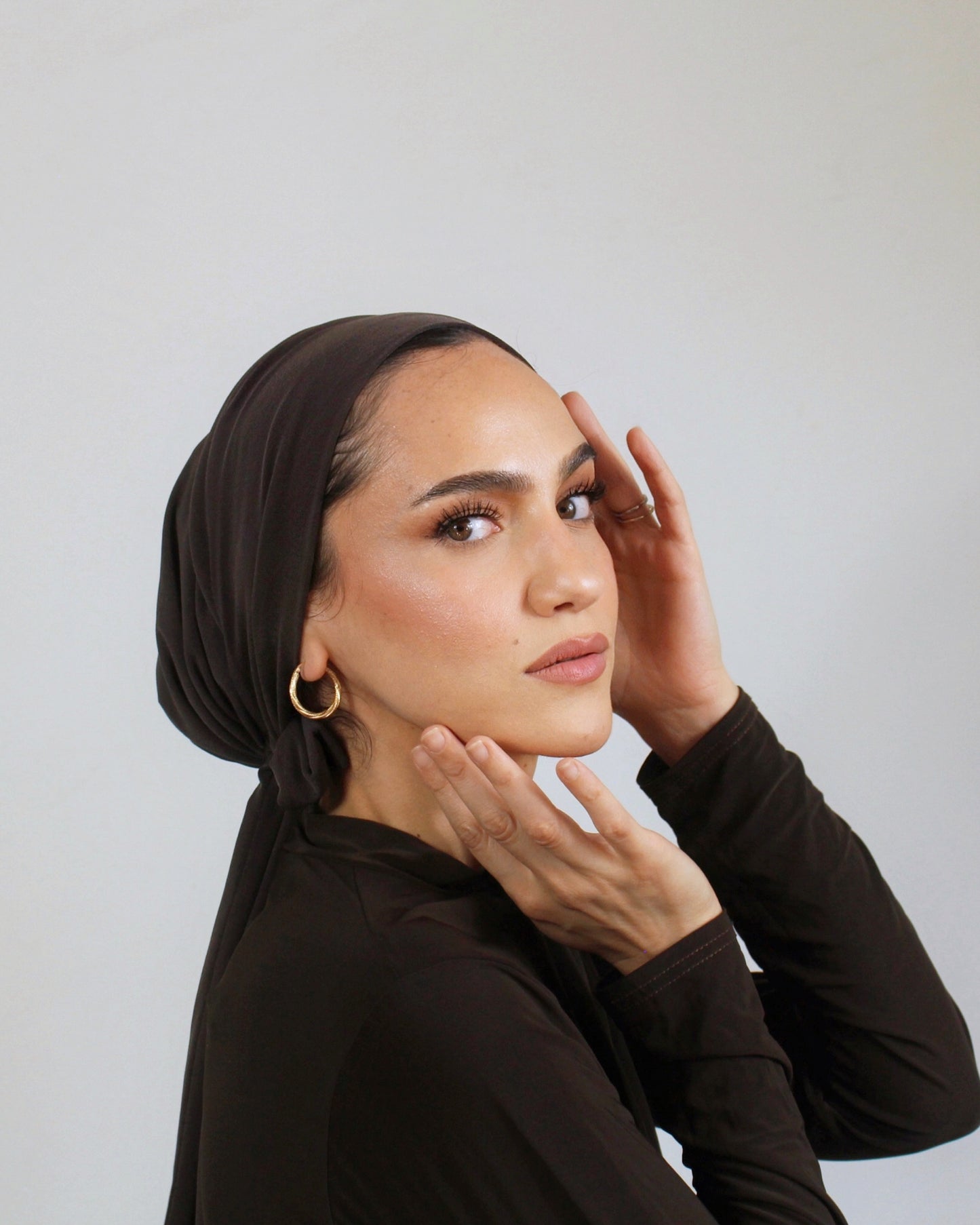 Knot Turban – Essential Espresso