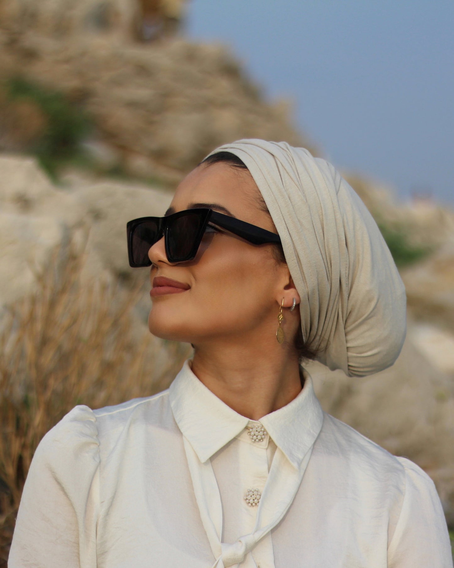 Turban - Jersey Grège - New Rebels