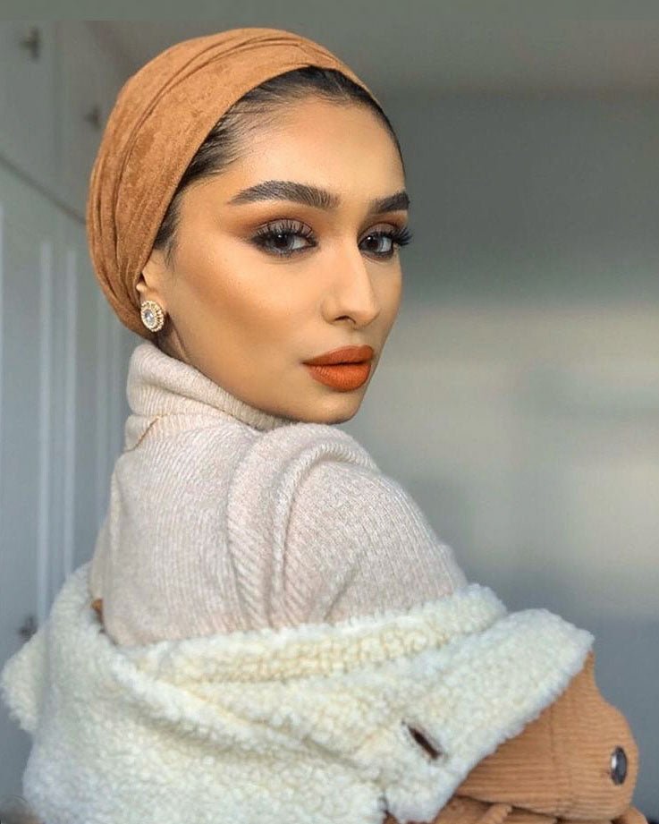 Turban - Suédine Cinnamon - New Rebels