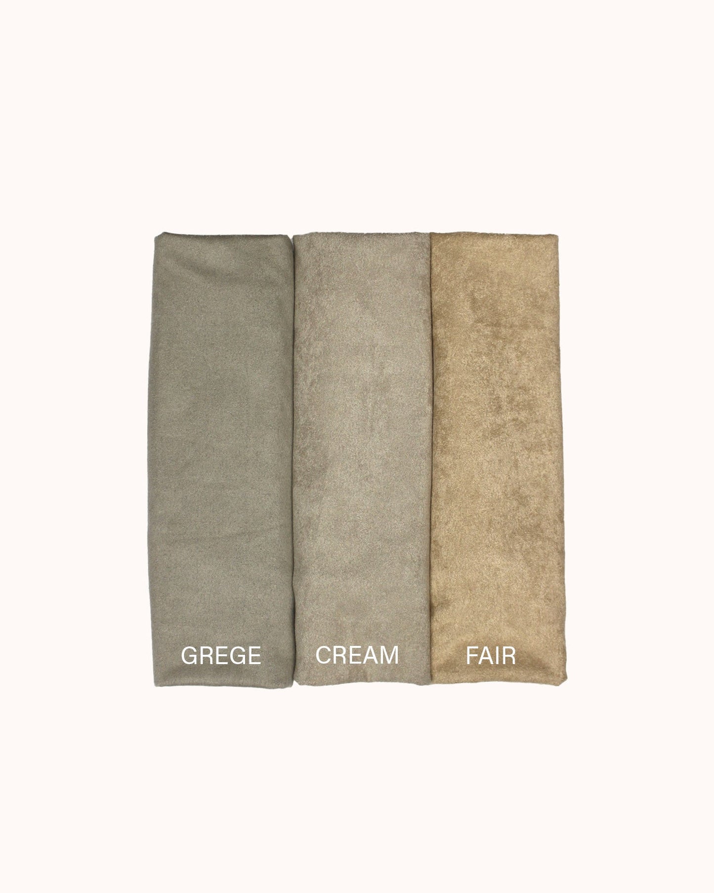 Turban - Suédine Grège - New Rebels