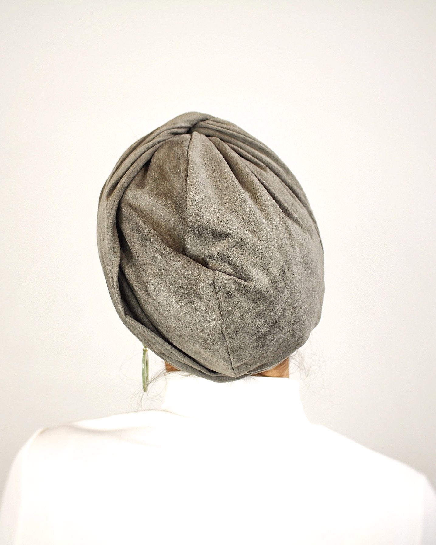 Turban - Suédine Kaki - New Rebels