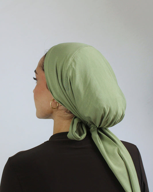 Knot Turban – Bamboo Sage