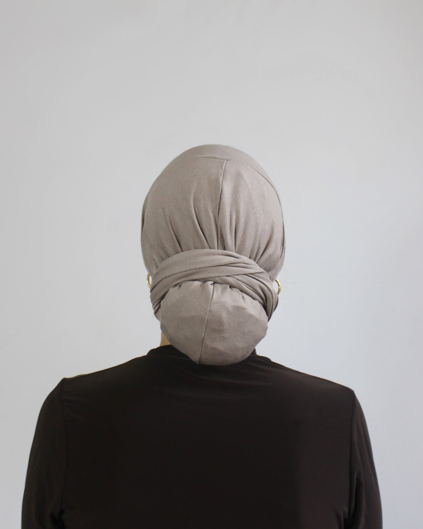 Easy Wrap Turban – Jersey Affogato