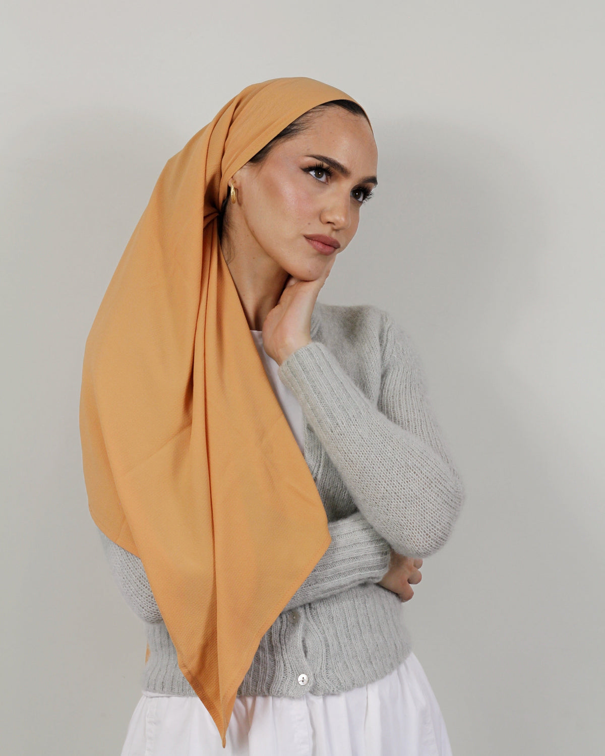 Maxi - Chiffon Peach