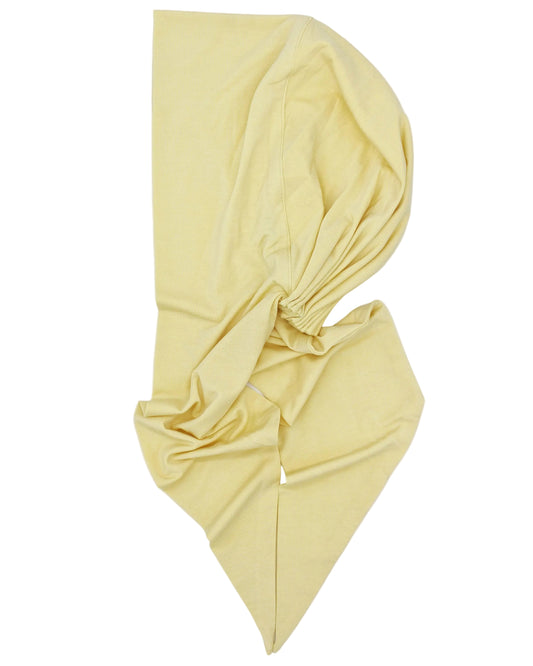 Knot Turban – Bamboo Butter Yellow