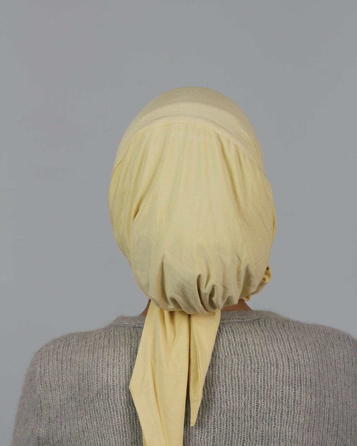 Knot Turban – Bamboo Butter Yellow