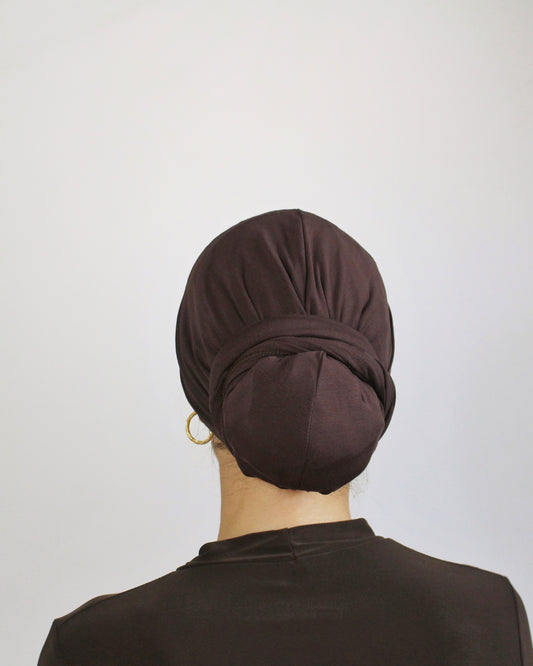 Easy Wrap Turban – Bamboo Tiramisu
