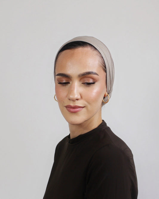 Easy Wrap Turban – Jersey Affogato