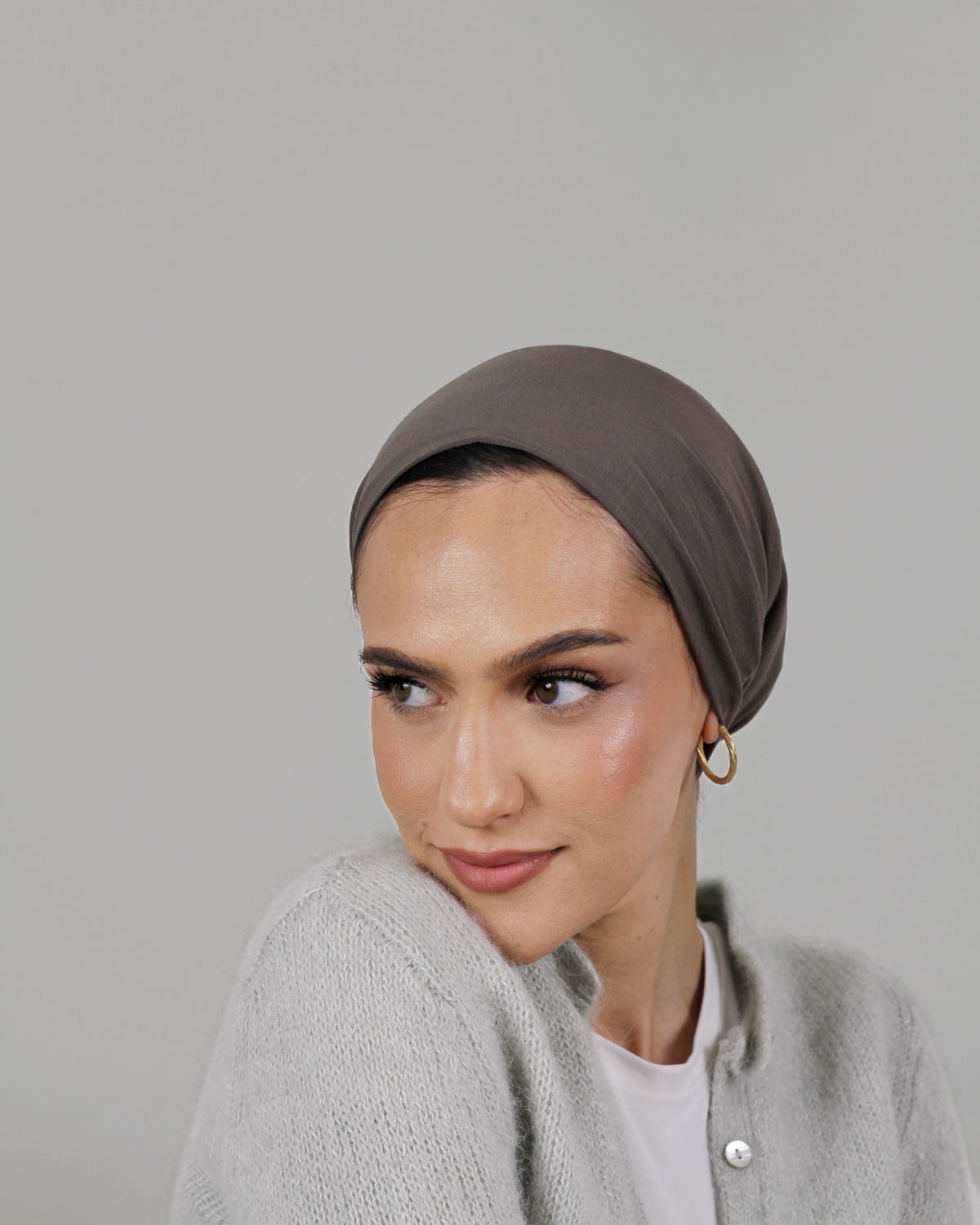 Knot Turban – Bamboo Rich Taupe