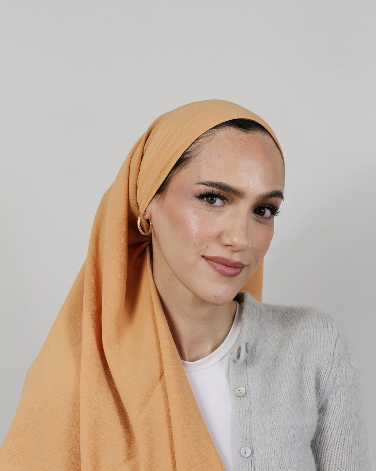 Maxi - Chiffon Peach