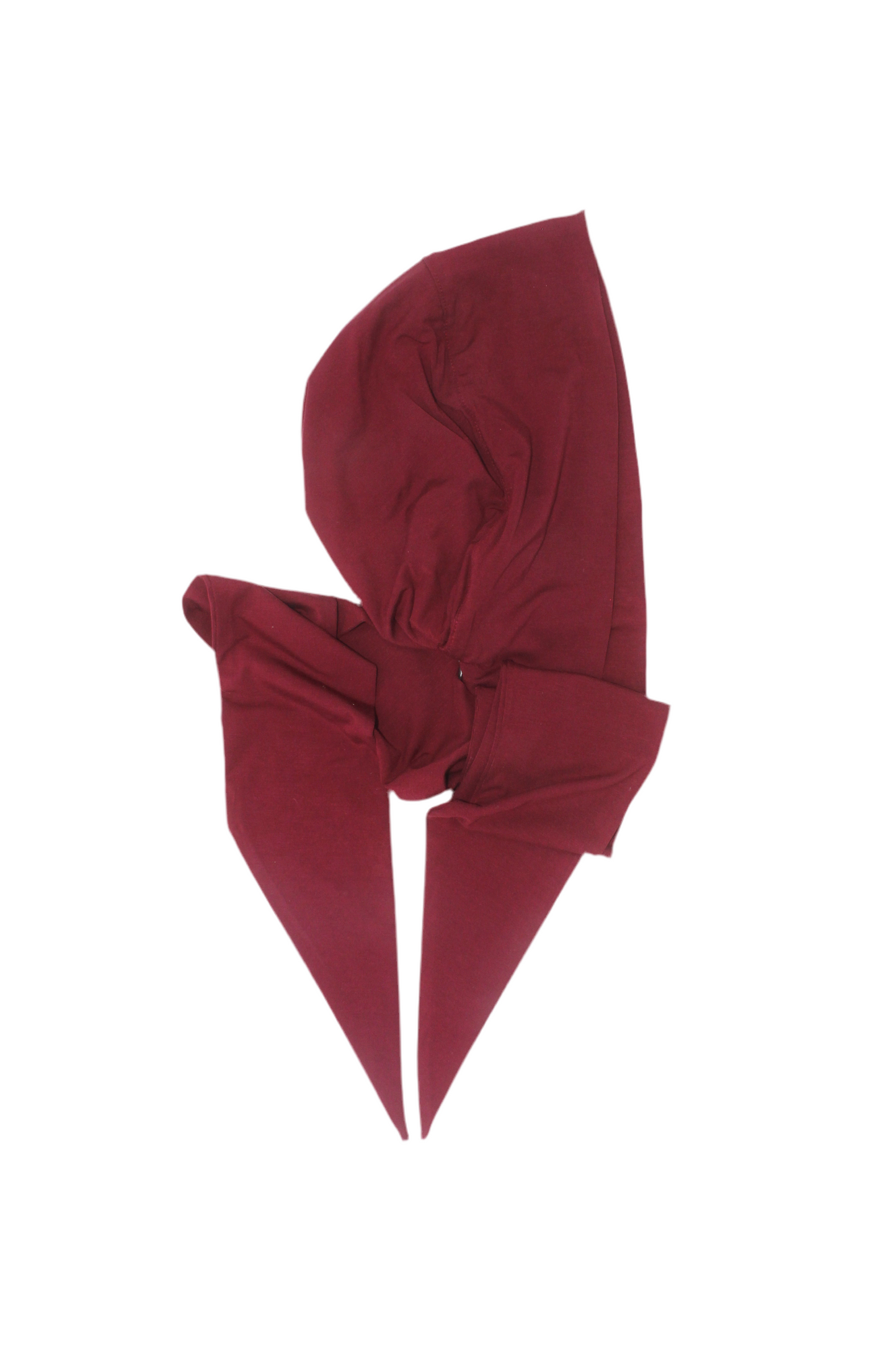 Knot Turban – Bamboo Burgundy