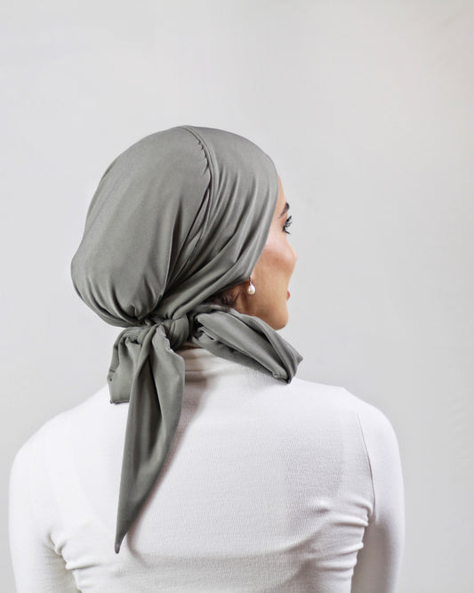 Knot Turban – Essential Dark Sage